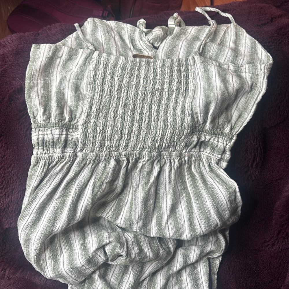 Striped Romper - Picture 3 of 5